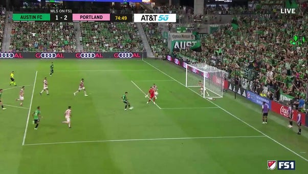 Sebastian Driussi scores in 75' to help Austin FC trim into Portland's lead 