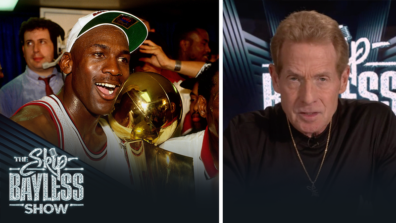 Michael Jordan's height puts him at the top of Skip Bayless' Mt. Rushmore list