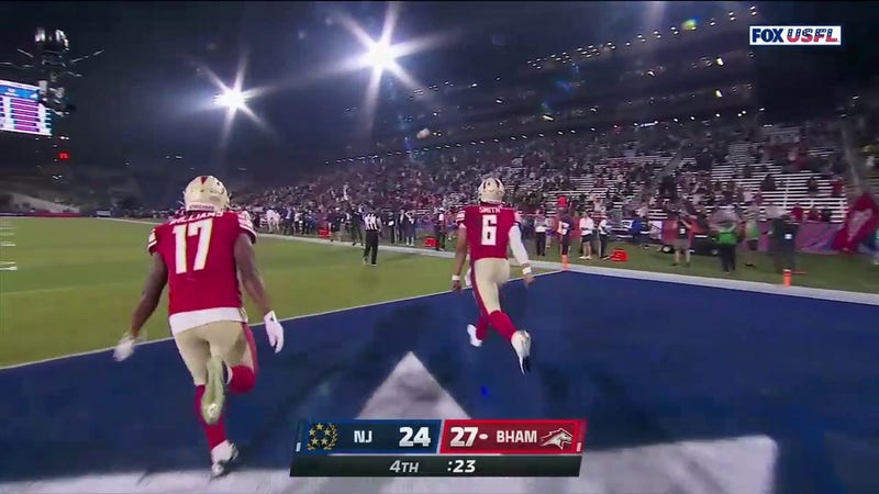 Stallions' J'Mar Smith scrambles for game-winner