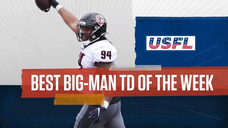 Tomasi Laulile's scoop-and-score among best of USFL's Week 6