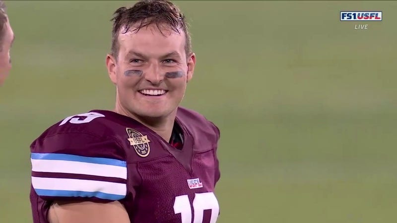 Cole Murphy drills a 60-YARD field goal to give Panthers a boost heading into halftime