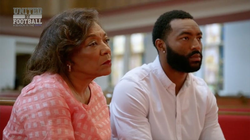 Micah Abernathy connects with family history