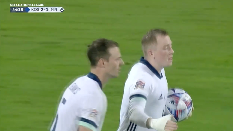 Gol Shayne Lavery mengembalikan Irlandia Utara dalam pertandingan melawan Kosovo