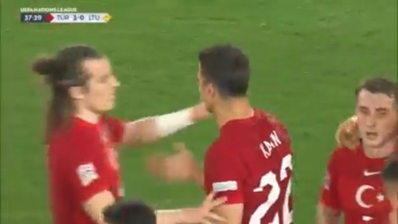 Ayhan a dat Turciei un avantaj de 1-0 în fața Lituaniei