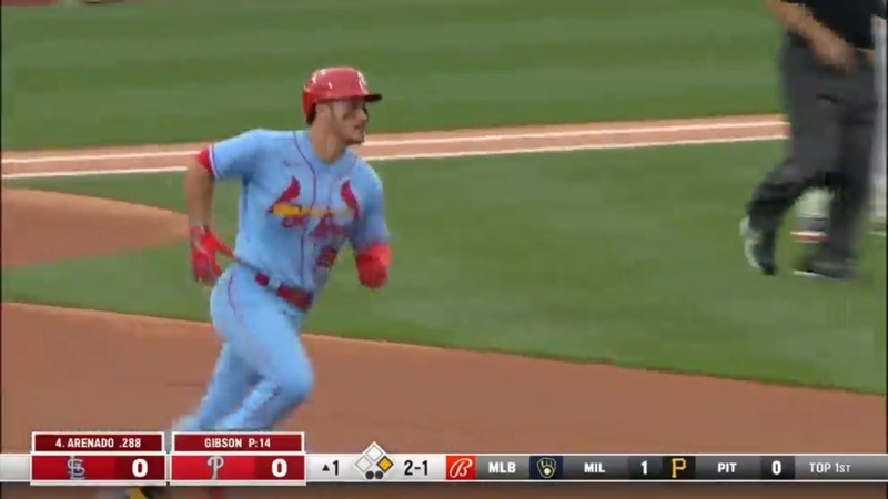 The cardinals go back and forth