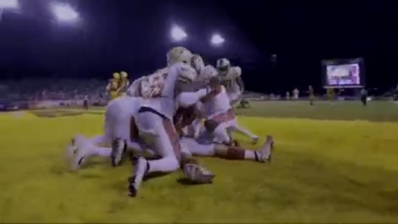 Scooby Wright takes interception at home