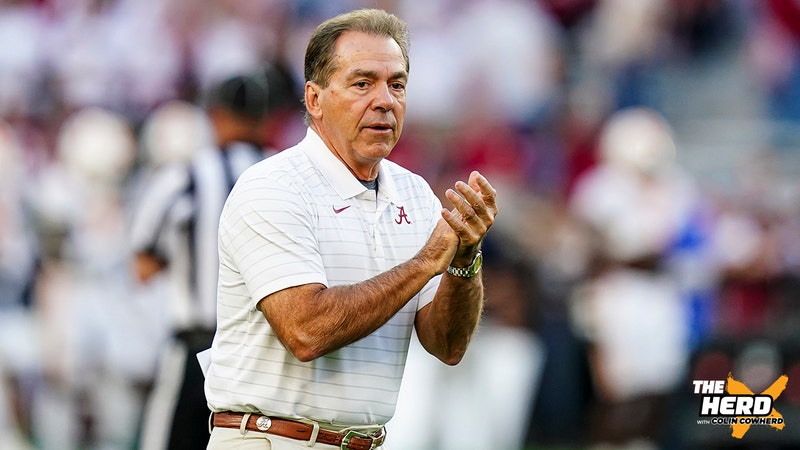 Colin Cowherd reveals his college football contender tiers