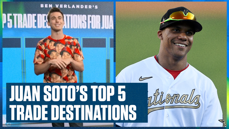 Juan Soto's top five trade destinations