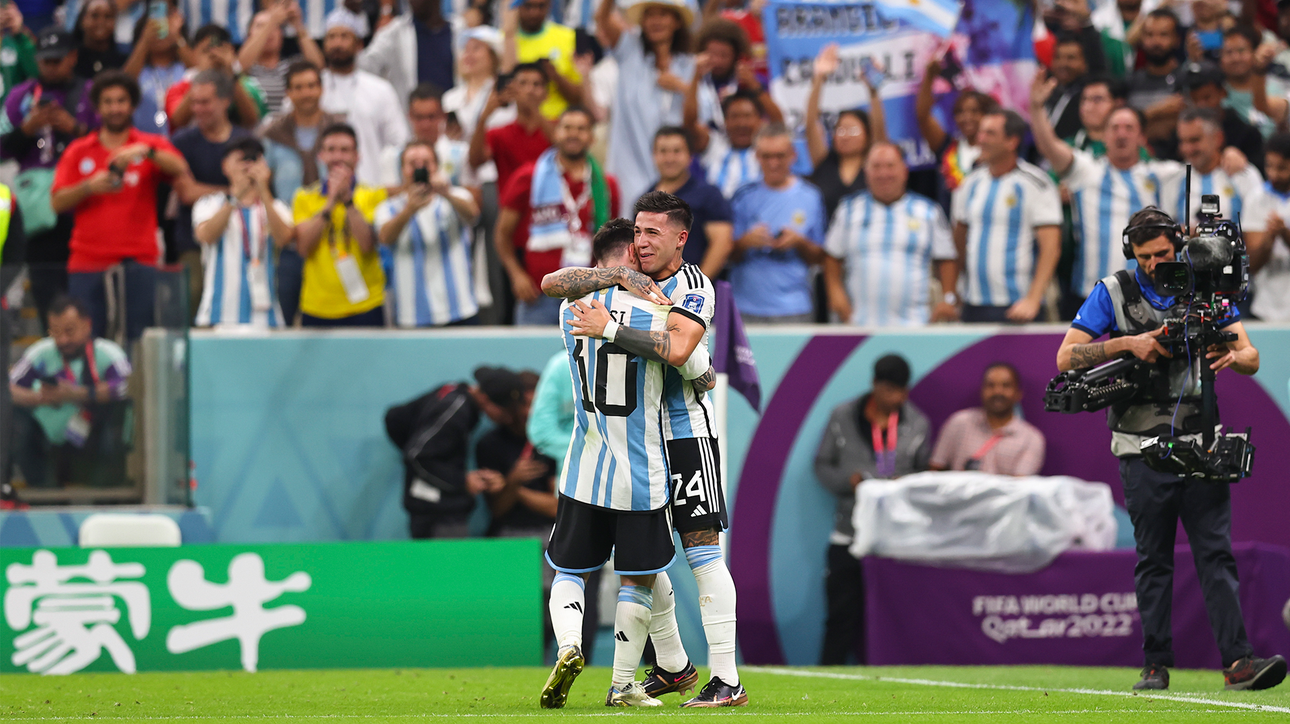 Argentina's Enzo Fernández scores goal vs. Mexico in 87' | 2022 FIFA World Cup