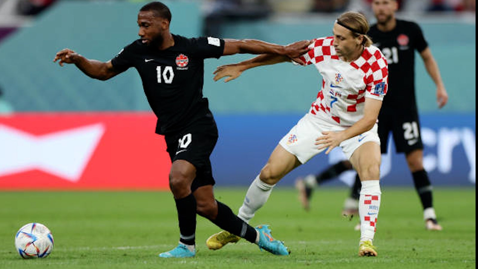 Croatia's Lovro Majer scores goal against Canada in 90+4' | FIFA World Cup 2022