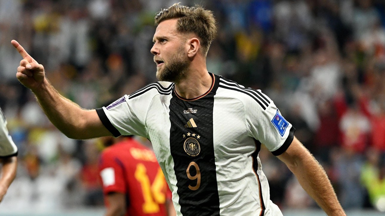 Germany's Niclas Füllkrug scores goal vs. Spain in 83' | 2022 FIFA World Cup