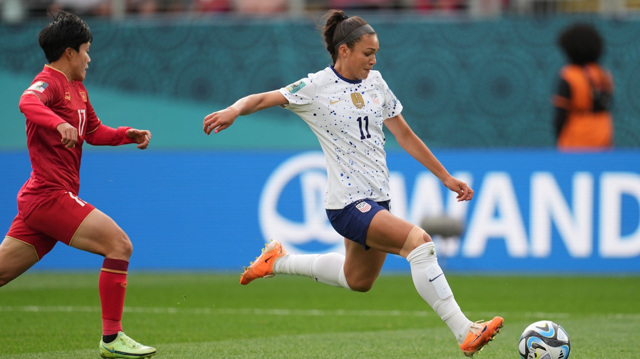 USA's Sophia Smith scores goal vs. Vietnam in 14' | 2023 FIFA Women's World Cup