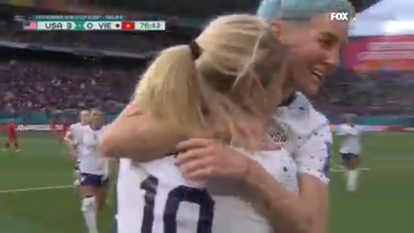 USA's Lindsey Horan scores goal vs. Vietnam in 77' | 2023 FIFA Women's World Cup