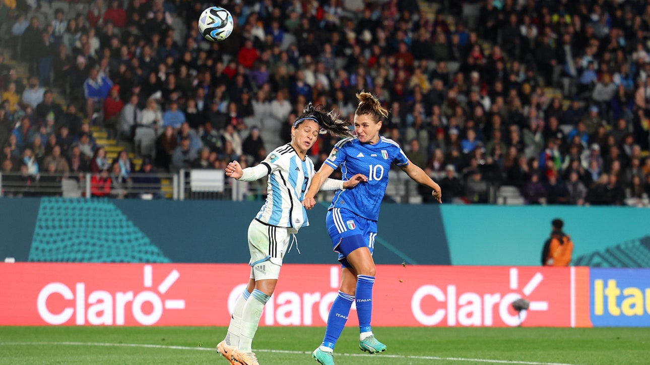 Italy's Cristiana Girelli scores goal vs. Argentina in 87' | 2023 FIFA Women's World Cup