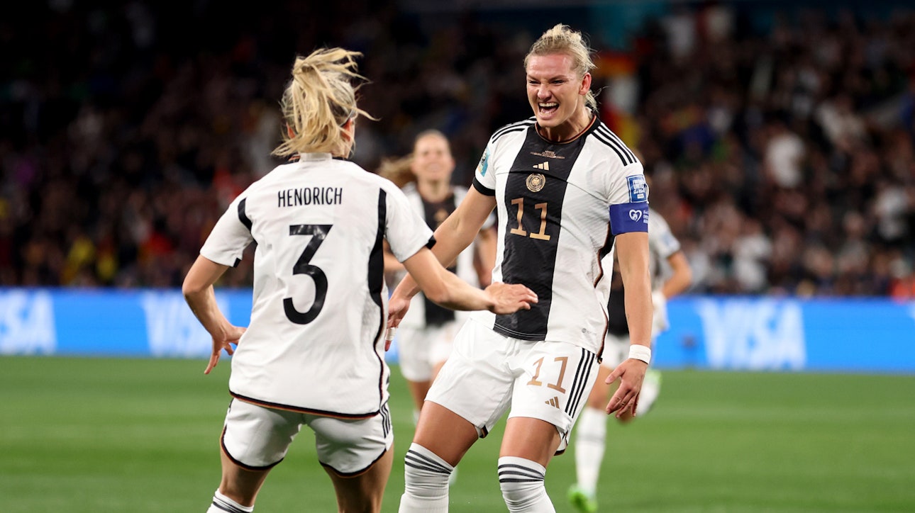 Germany's Alexandra Popp scores goal vs. Morocco in 11' | 2023 FIFA Women's World Cup