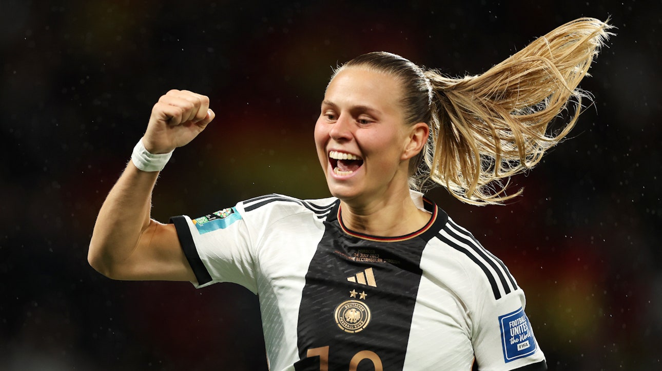 Germany's Klara Buehl scores goal vs. Morocco in 46' | 2023 FIFA Women's World Cup