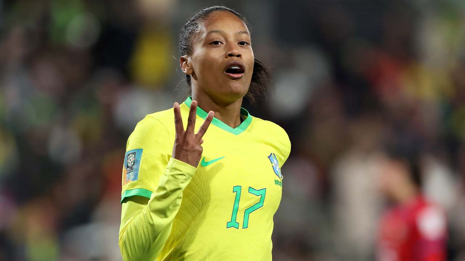 Brazil's Ary Borges scores a goal vs. Panama