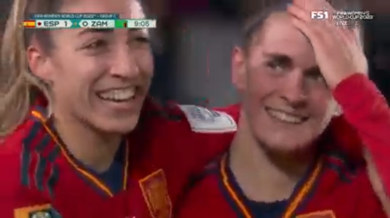 Spain's Teresa Abilleira scores goal vs. Zambia in 9' | 2023 FIFA Women's World Cup
