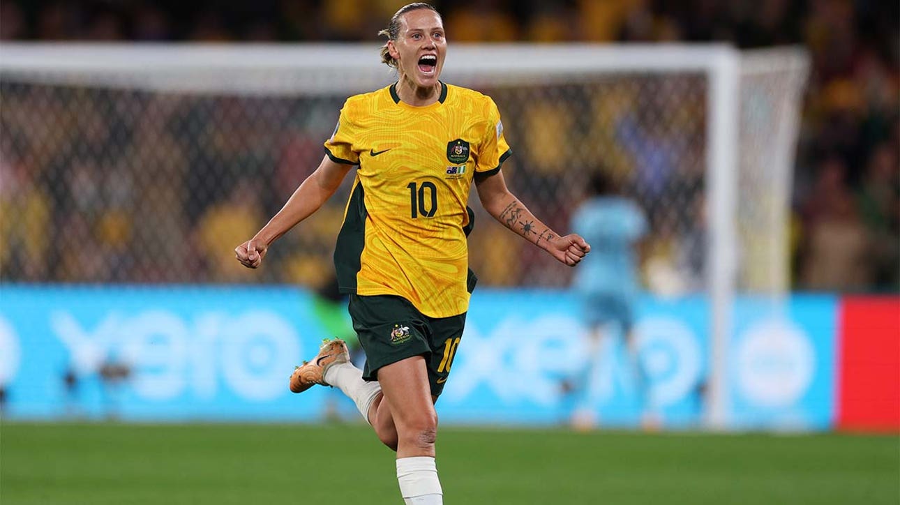 Australia's Emily Van Egmond scores goal vs. Nigeria in 45+1' | 2023 FIFA Women's World Cup