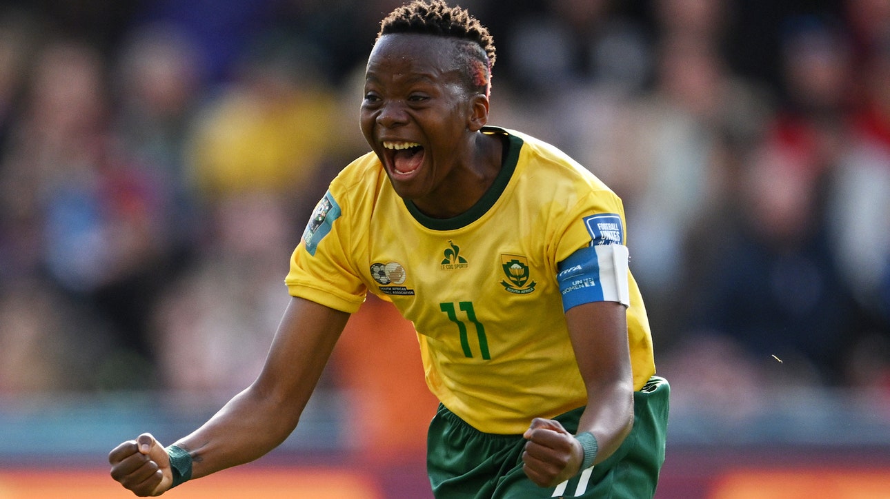 South Africa's Thembi Kgatlana scores goal vs. Argentina in 66' | 2023 FIFA Women's World Cup