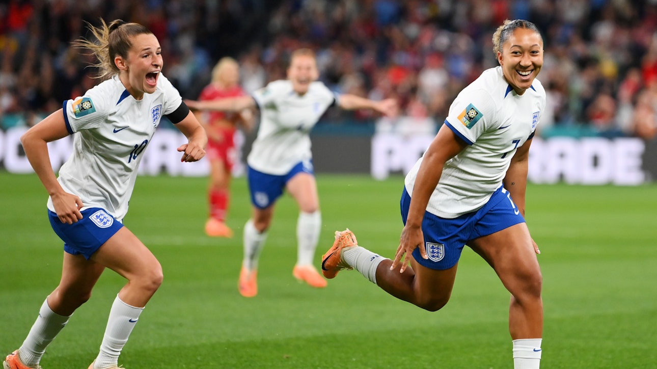 England's Lauren James scores goal vs. Denmark in 6' | 2023 FIFA Women's World Cup