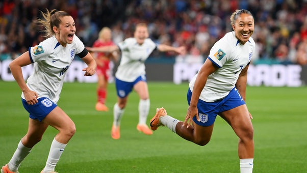 England's Lauren James scores goal vs. Denmark in 6' | 2023 FIFA Women's World Cup