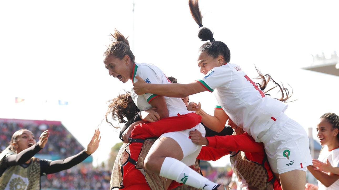 Morocco's Ibtissam Jraidi scores goal vs. South Korea in 6' | 2023 FIFA Women's World Cup