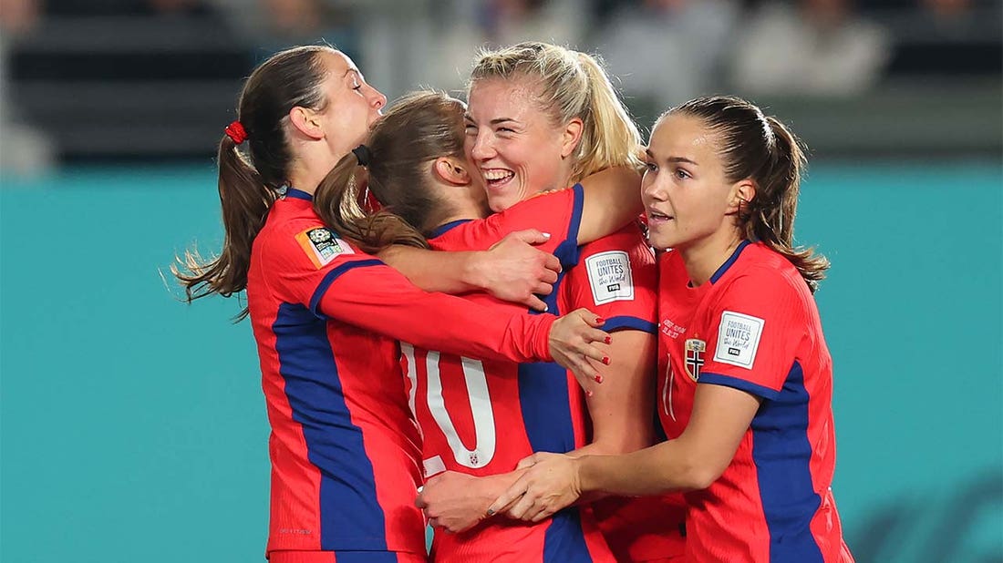 Norway's Sophie Roman Haug scores goal vs. Philippines in 17' | 2023 FIFA Women's World Cup