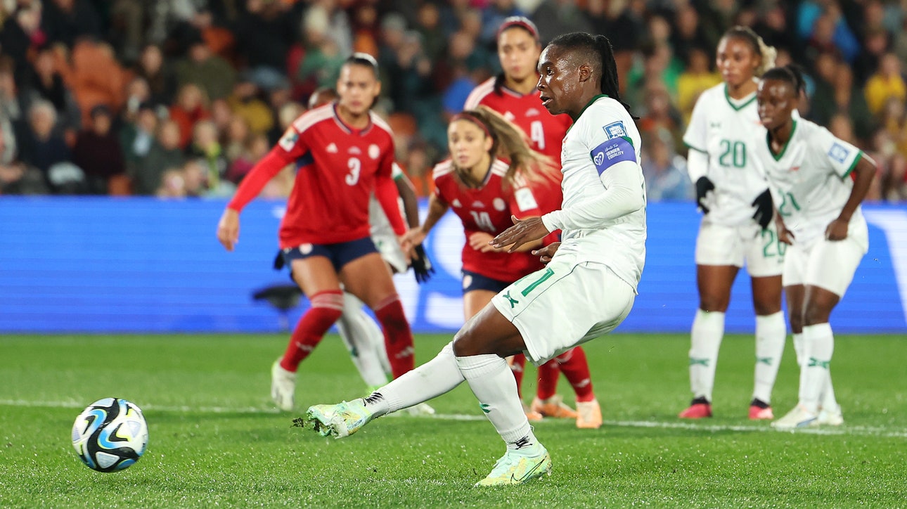 Zambia's Barbra Banda scores goal vs. Costa Rica in 31' | 2023 FIFA Women's World Cup