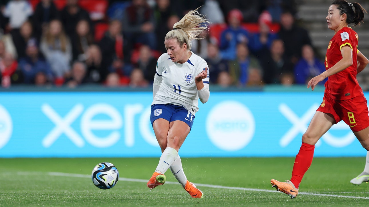 England's Lauren Hemp scores goal vs. China in 26' | 2023 FIFA Women's World Cup