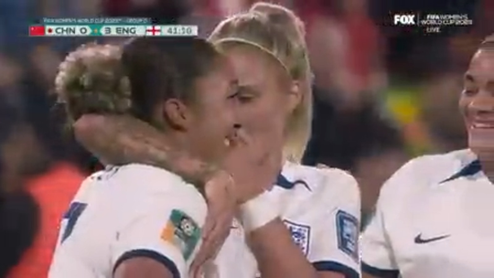 England's Lauren James scores goal vs. China in 41' | 2023 FIFA Women's World Cup