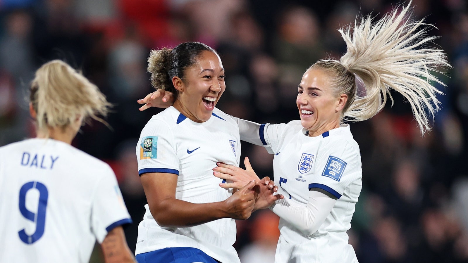 England's Lauren James scores goal vs. China in 65'