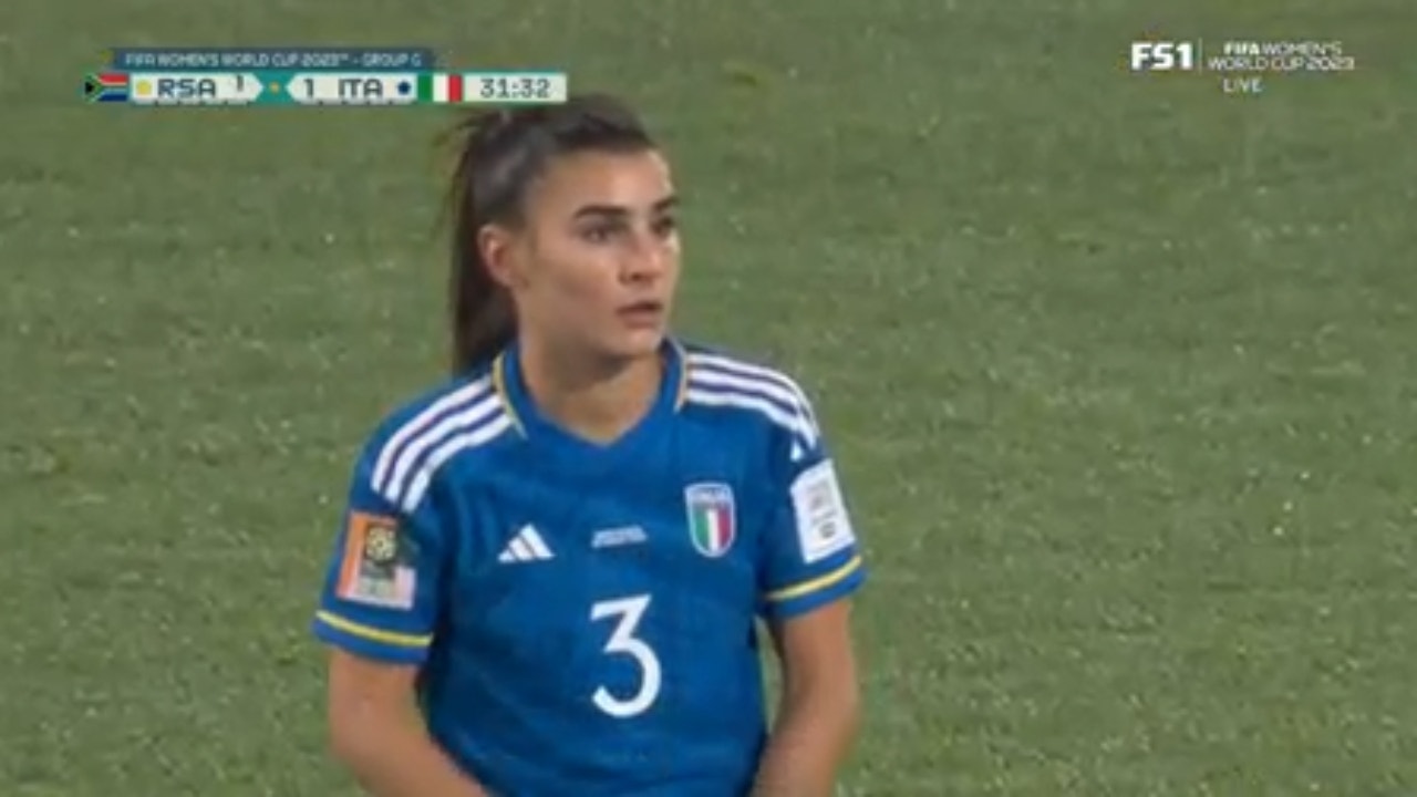 Italys Benedetta Orsi scores an own goal in 32 2023 FIFA Womens World Cup FOX Sports