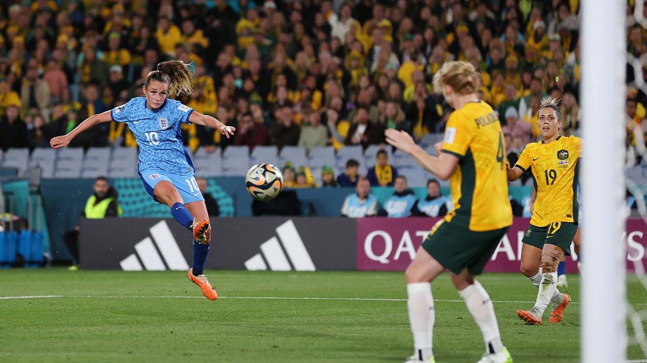 England's Ella Toone scores goal vs. Australia in 36' | 2023 FIFA Women's World Cup