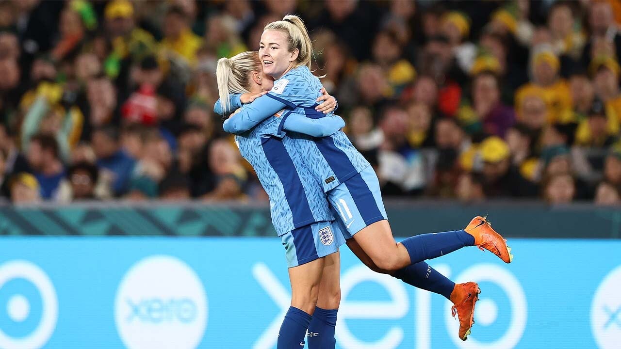 England's Lauren Hemp scores goal vs. Australia in 71' | 2023 FIFA Women's World Cup