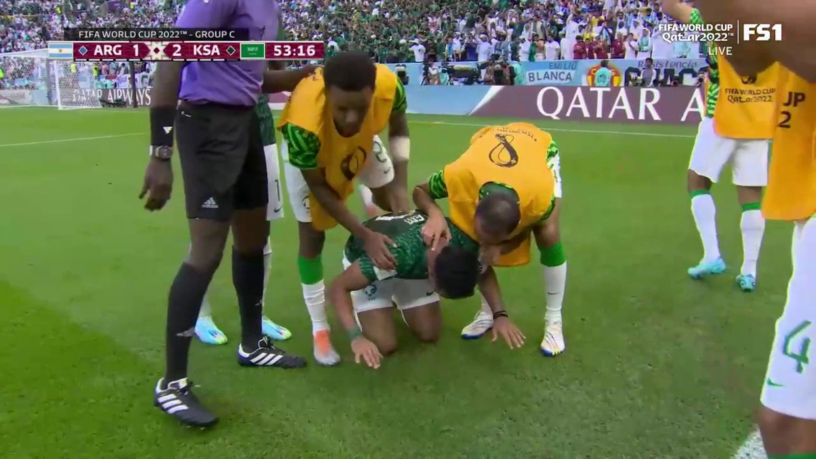 Saudi Arabia's Salem Al Dawsari scores in 53' | a goal against Argentina FIFA World Cup 2022