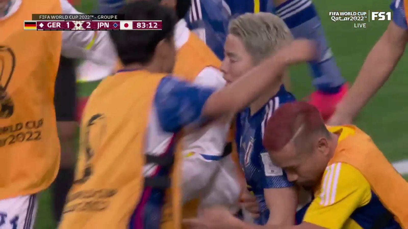 일본의 아사노 타쿠마가 득점했다. 83' 독일전 | 2022 FIFA 월드컵
