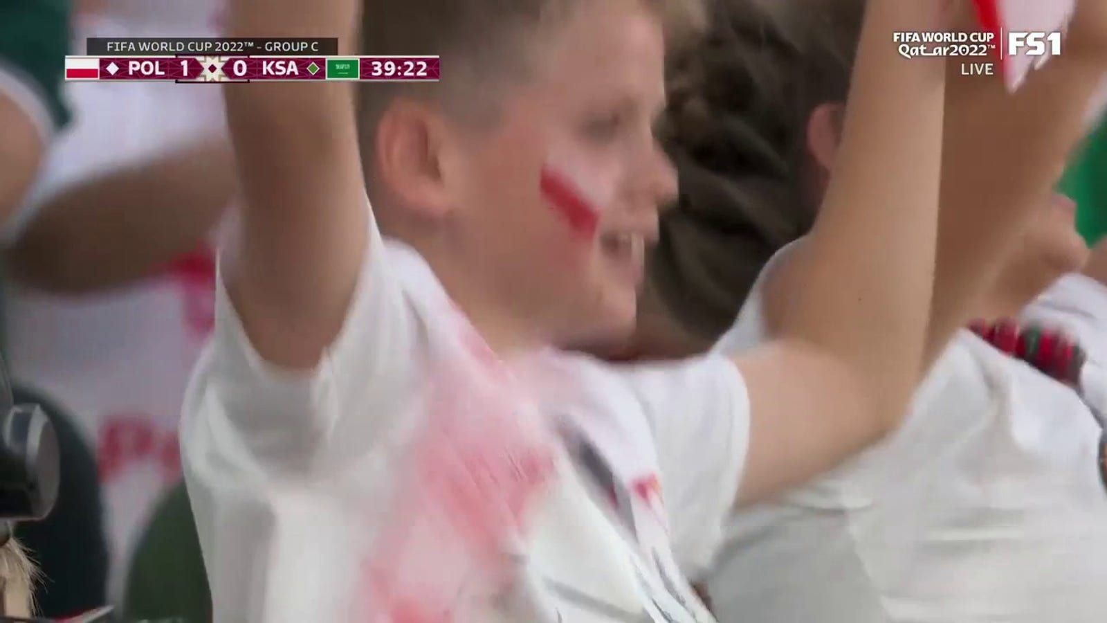 Poland's Piotr Zielinski scores against Saudi Arabia 39' | 2022 FIFA World Cup