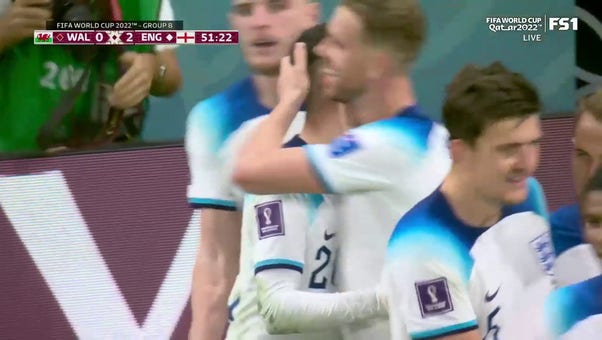 England's Phil Foden scores goal vs. Wales in 51' | 2022 FIFA World Cup
