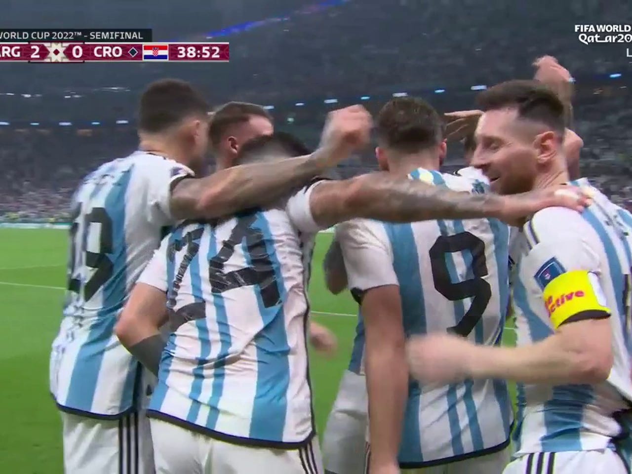 Video: Man City's Julian Alvarez scores first goal for Argentina