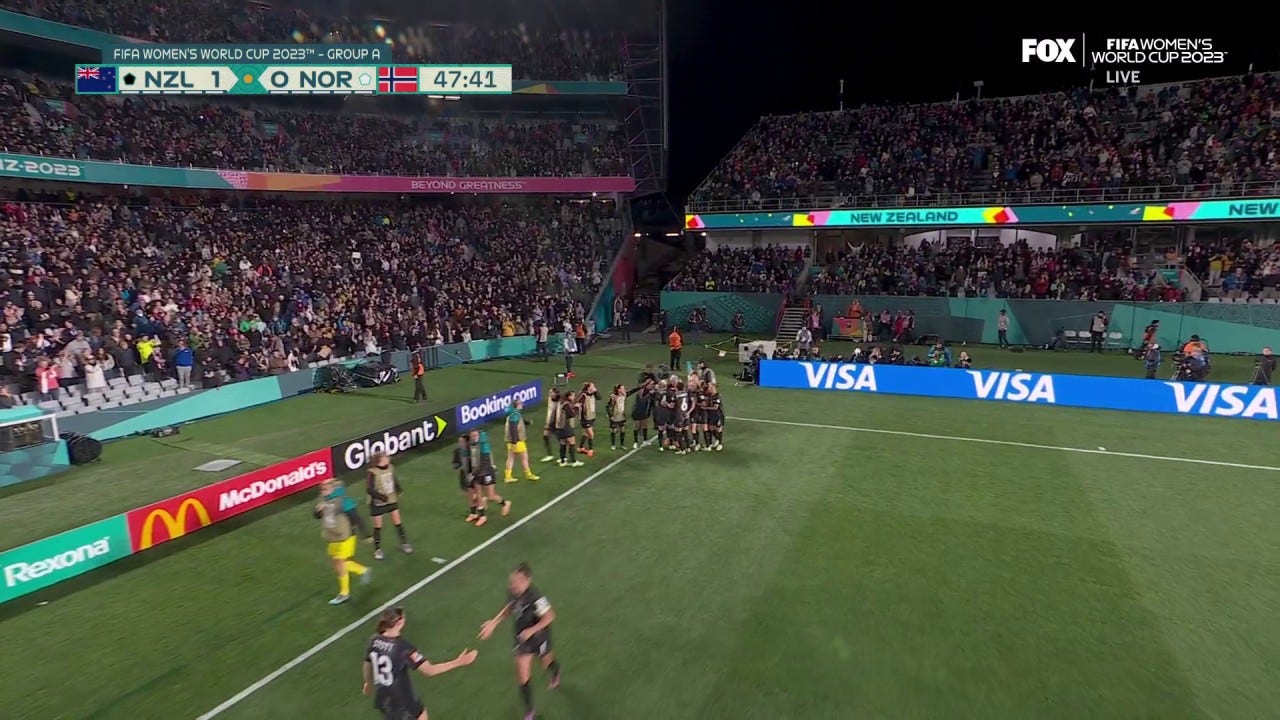 New Zealands Hannah Wilkinson scores goal vs