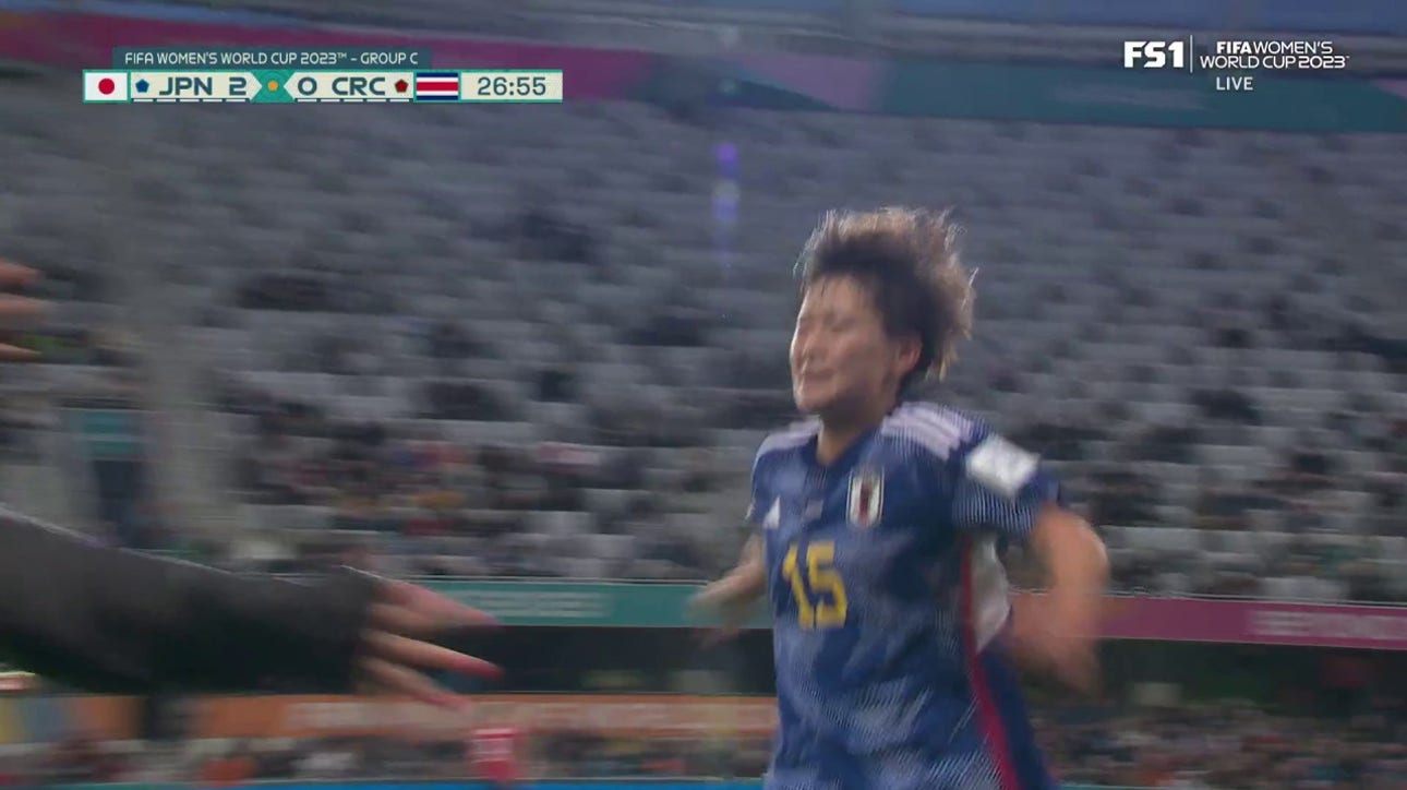 Japan's Aoba Fujino scores goal vs. Costa Rica in 27' | 2023 FIFA Women's World Cup