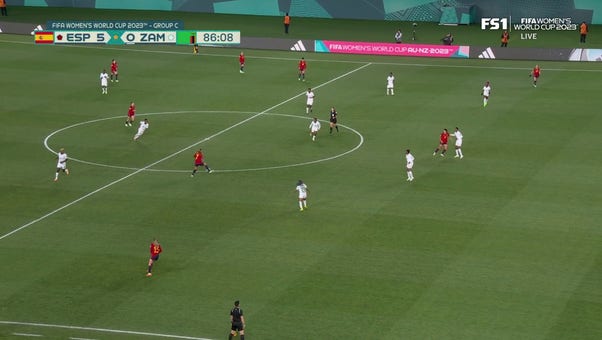 Spain's Alba Maria Redondo Ferrer scores goal vs. Zambia in 85' | 2023 FIFA Women's World Cup