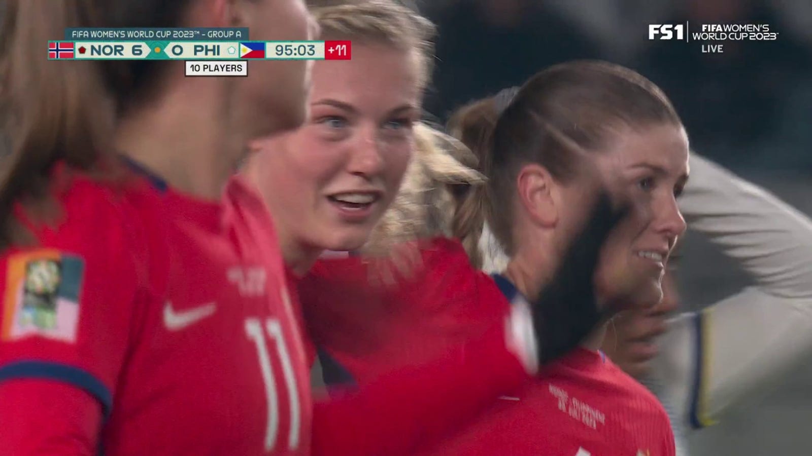 Norway's Sophie Roman Haug scores goal vs. Philippines in 90+5' | 2023 FIFA Women's World Cup