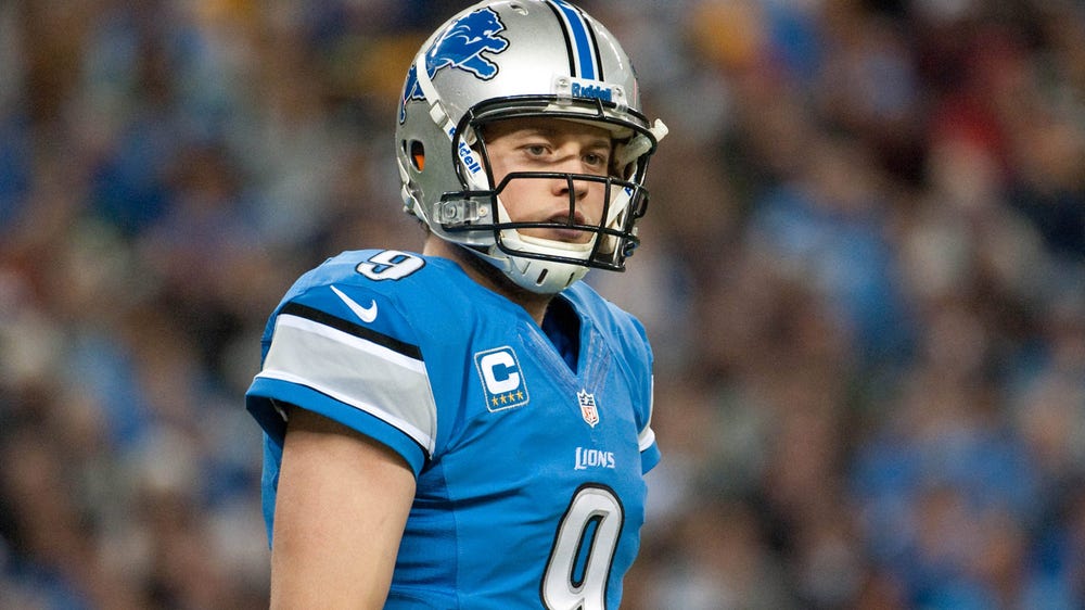 Stafford says he'll be 'good to go' for Sunday after injuring arm