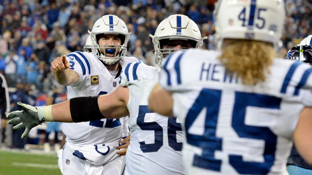 Colts defeat Titans 33-17, reach playoffs for first time since 2014