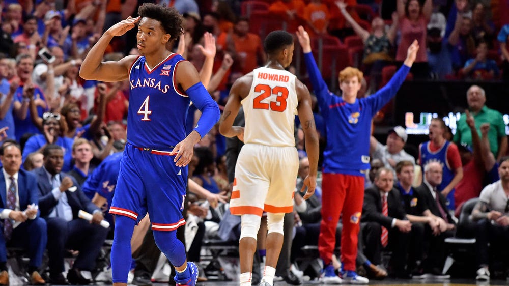 Graham scores 35 for second straight game as Kansas tops Syracuse 76-60