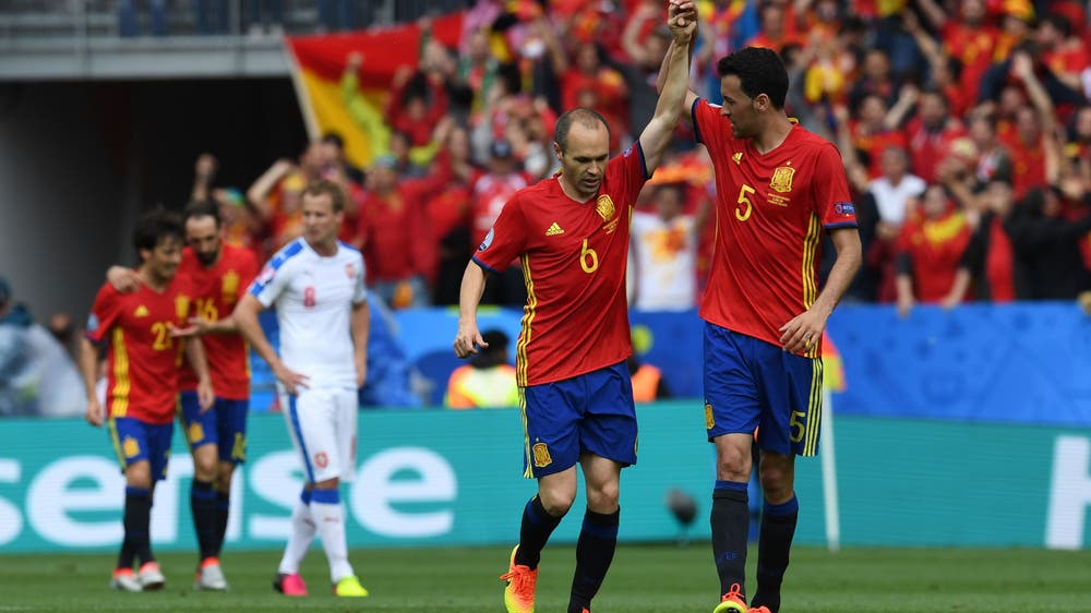 Andres Iniesta is the difference for Spain