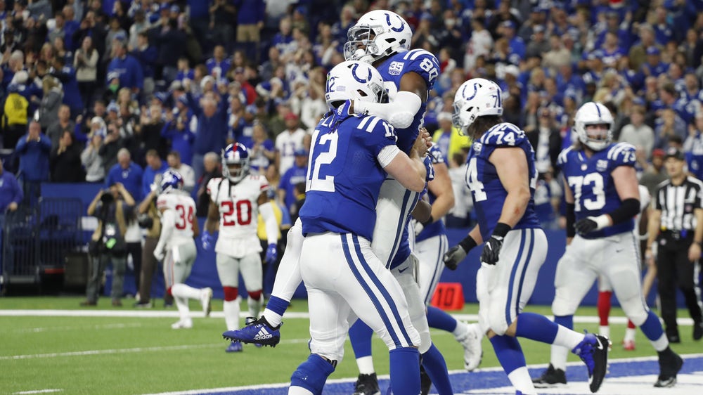 Colts' playoff chances stay alive with thrilling 28-27 win over Giants