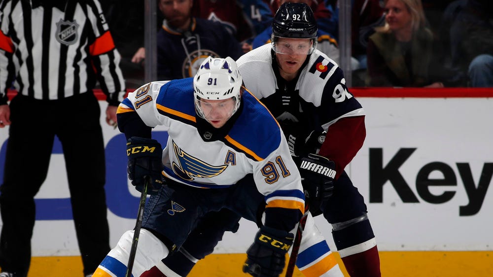 Top-line injuries to Blues, Avalanche figure to shake up Central
